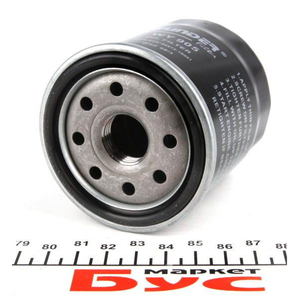 WY905 WUNDER FILTER Фільтр масляний Toyota Corolla 1.3-1.8 89-