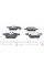 218492001 ZIMMERMANN Колодки гальмівні (передні) Seat Alhambra/VW Sharan 1.8-1.9TDI 95-10 (Ate - Teves)/(з датчиком)