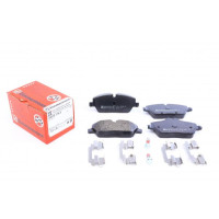 239151753 ZIMMERMANN Колодки гальмівні (передні) BMW 1 (E87) 03-12 (Lucas-Giling) (з аксесуарами)