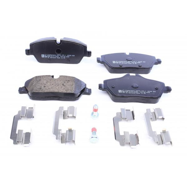 239151753 ZIMMERMANN Колодки гальмівні (передні) BMW 1 (E87) 03-12 (Lucas-Giling) (з аксесуарами)