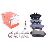 249221701 ZIMMERMANN Колодки гальмівні (задні) Citroen C4/Peugeot 308/508 09- (Girling)