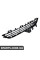 Передній бампер Lateral Grille Bapmic ATPP1212139016 (аналог 51117294476)