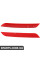 Rear Bumper Reflector Kit