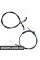 ATPP12KIT123 Bapmic Комплект тросів Боудена капота
