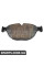 BACB12416001 Bapmic Передня гальмівна колодка