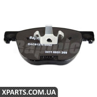 BACB12416002 Bapmic Передняя тормозная колодка