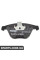 BACB12416006 Bapmic Передня гальмівна колодка
