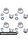 BF0423730002 Bapmic Ремкомплект паливної форсунки