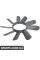 Radiator Fan Clutch Blade