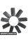 Radiator Fan Clutch Blade