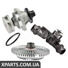 TOPT12KIT002 Bapmic Водяной насос двигателя, муфта вентилятора и комплект термостата