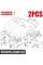 ATPP12KIT119 Bapmic Комплект тросів Боудена капота