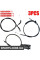ATPP12KIT122 Bapmic Комплект тросів Боудена капота