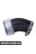 Повітряний шланг турбокомпресора Bapmic BF0422700189 (аналог 7L6145943B)