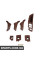 BK0633030010 Bapmic Комплект внутрішніх дверних ручок