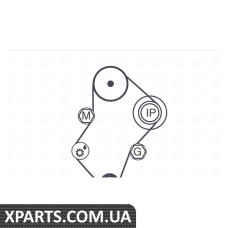 Комплект ГРМ Scudo/Jumpy/Berlingo/Partner 1.9D (DW8) 98- BGA - TB1420K