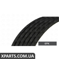 Ремінь генератора 6PK1468 Ducato 2.0JTD 01> (ALT, AC) BGA - 6PK1468