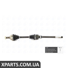 Піввісь Berlingo 1.6/1.8/1.9D (DW8) 96-07 Пр. BGA - DS1410R