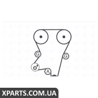 Комплект ременя ГРМ BGA - TB9508K