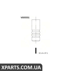 Клапан впуску. ESCORT/MONDEO/FIESTA 1.8/2.0i 92-00 BGA - V035551