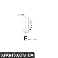 Клапан двигуна BGA - V991607