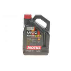 Масло моторное 4L 8100 X-cess GEN2 SAE 5W40 (109775) MOTUL 368207
