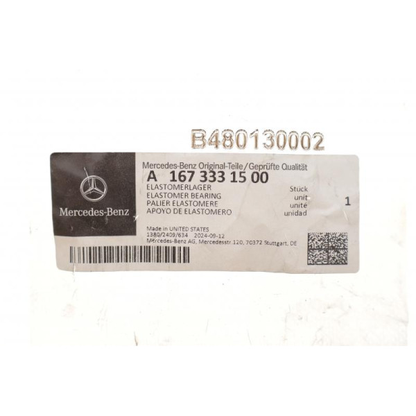 Сайлентблок важеля (переднього/знизу) Mercedes-Benz A1673331500