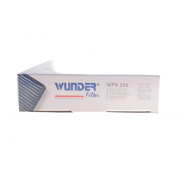 Фільтр салону Wunder WPK206