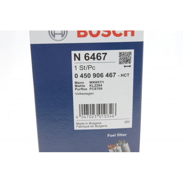 Фильтр топливный Bosch 0450906467