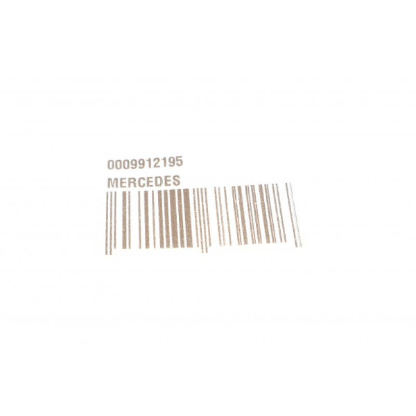 Кронштейн радиатора верхний Mercedes-Benz A0009912195
