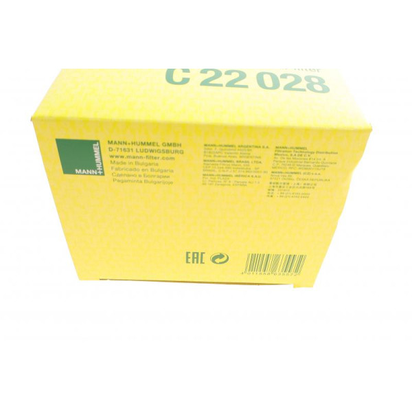 Фильтр воздушный Mann C22028