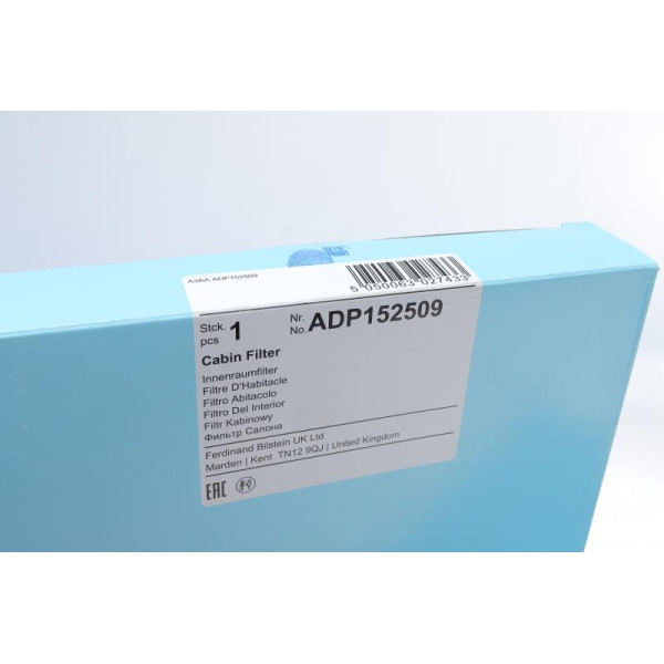 Фильтр салона Blue-Print ADP152509