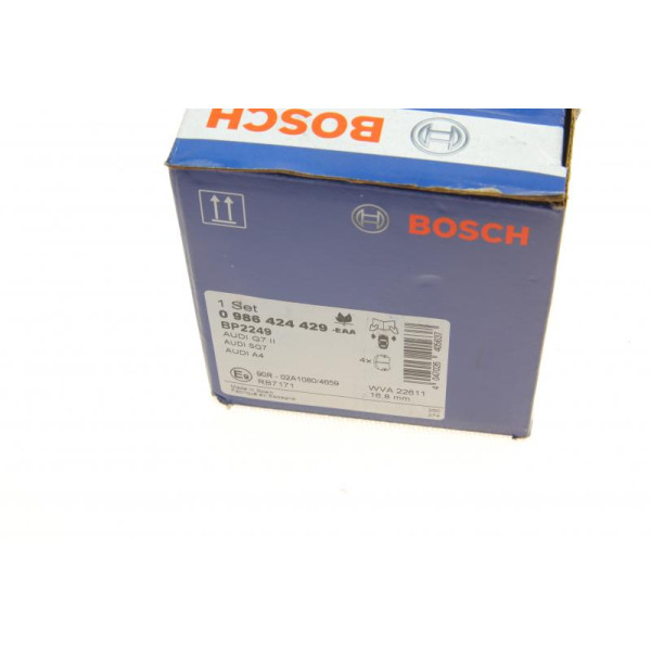 Колодки тормозные (передние) Bosch 0986424429