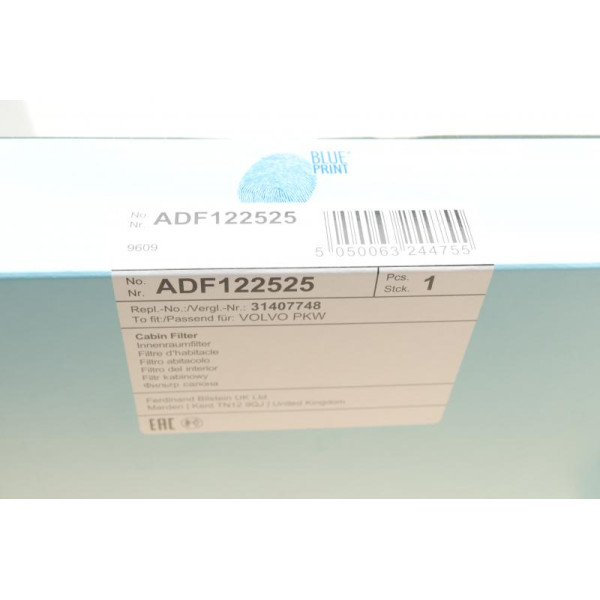 Фільтр салону Blue-Print ADF122525