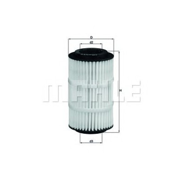 Фильтр масляный KNECHT OX345/7D