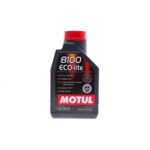 Масло моторное 1L 8100 Eco-lite SAE 5W30 MOTUL 839511