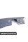 51717000639 BMW Кришка панелі рокера в ґрунтовці - ліва
