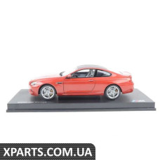 80432218738 BMW Модель BMW M6 Coupe у масштабі 1:18 - червоний