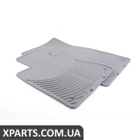 82550302999 BMW Комплект передніх гумових підлогових килимків - сірий