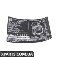71227833711 BMW ЕТИКЕТКА ВИКИДІВ