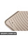 82550309448 BMW E63 Комплект гумових підлогових килимків бежевого кольору - передній