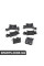 63117419598 BMW Комплект кріплень для фар