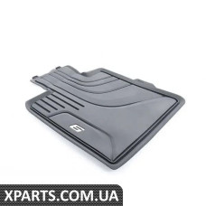 51472446289 BMW Чорні всепогодні гумові килимки - передні