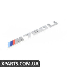 51148072621 BMW Емблема моделі - M760 Li C-Grey