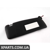 51167024786 BMW E46 Schwarz/чорний сонцезахисний козирок - правий