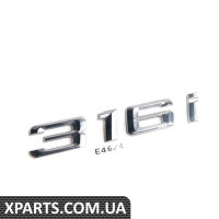 51148195095 BMW Європейська емблема E46 316i - хром