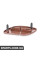 52207266307 BMW Кришка виходу ременя безпеки - ліва - кориця