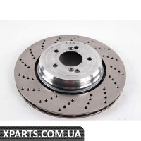 34212282807 BMW Ротор заднього гальма E60 M5 - лівий