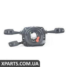 61319164423 BMW E70 X5 Вказівник повороту, круїз-контроль, перемикач склоочисника, датчик кута повороту рульового колеса в зборі