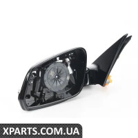 51167350687 BMW F10 Дзеркало з обігрівом без скла - ліве-Shadow-Line